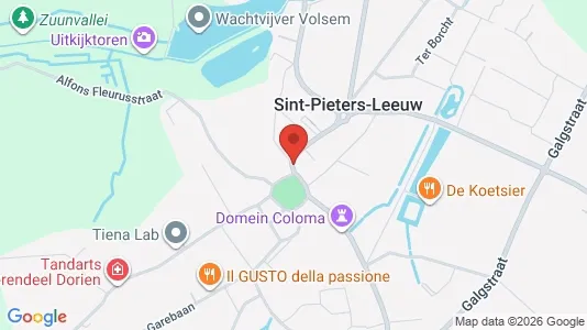 Apartments for rent i Sint-Pieters-Leeuw - kort over placeringen