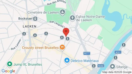 Apartments for rent i Vilvoorde - kort over placeringen