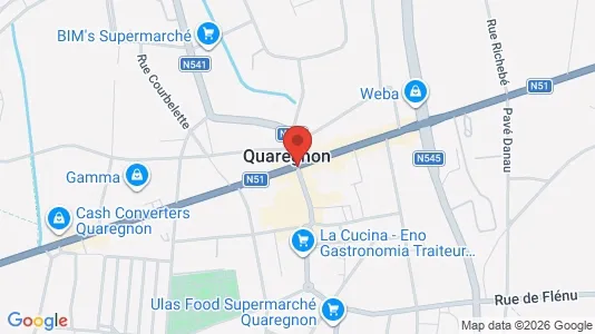 Apartments for rent in Quaregnon - Photo from Google Street View