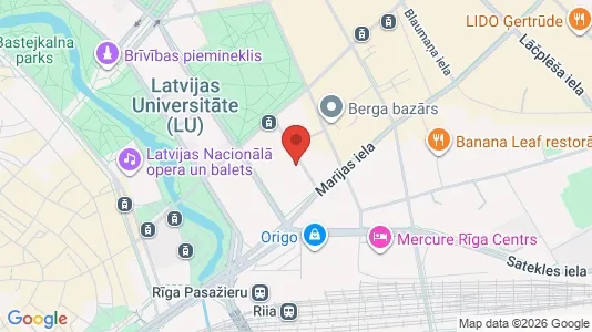 Apartments for rent in Riga Centrs - Photo from Google Street View