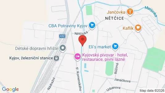 Apartments for rent in Hodonín - Photo from Google Street View