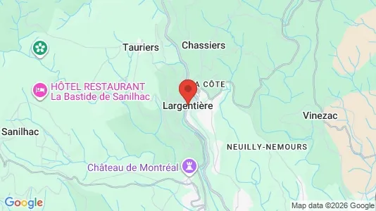 Apartments for rent in Largentière - Photo from Google Street View
