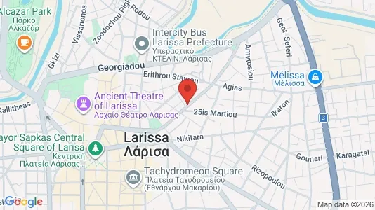 Apartments for rent in Larissa - Photo from Google Street View