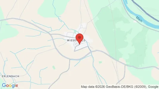 Apartments for rent i Main-Spessart - kort over placeringen