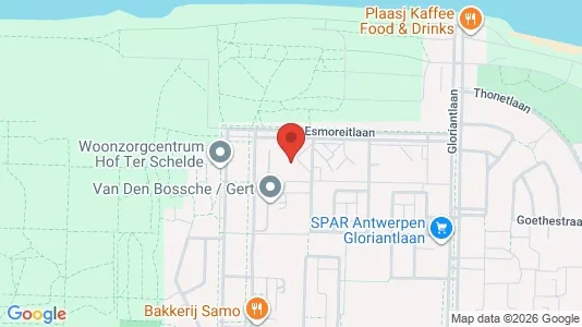 Apartments for rent i Stad Antwerp - kort over placeringen