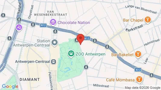 Apartments for rent i Stad Antwerp - kort over placeringen