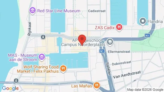 Apartments for rent i Stad Antwerp - kort over placeringen