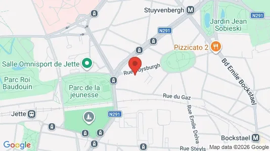 Apartments for rent in Brussels Jette - Photo from Google Street View