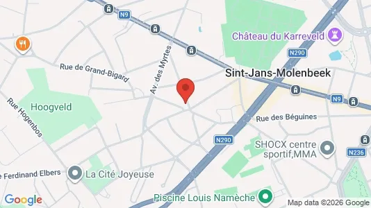 Apartments for rent in Brussels Sint-Jans-Molenbeek - Photo from Google Street View