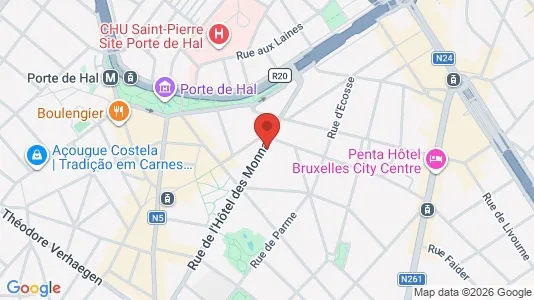 Apartments for rent in Brussels Sint-Gillis - Photo from Google Street View
