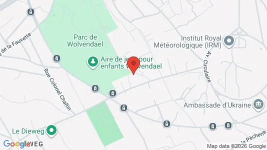 Apartments for rent in Brussels Ukkel - Photo from Google Street View
