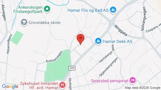 Apartments for rent in Hamar - Photo from Google Street View