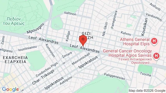 Apartments for rent in Athens Ampelokipoi - Photo from Google Street View