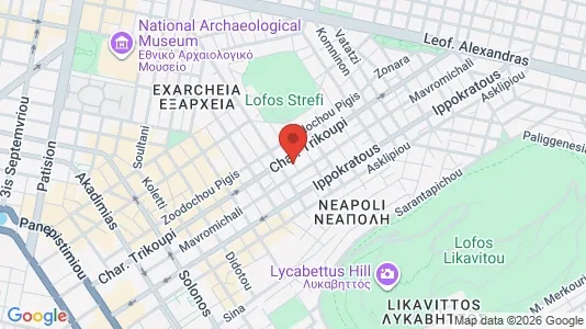 Apartments for rent in Athens Ampelokipoi - Photo from Google Street View
