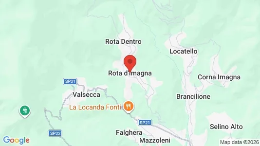 Apartments for rent in Rota d'Imagna - Photo from Google Street View