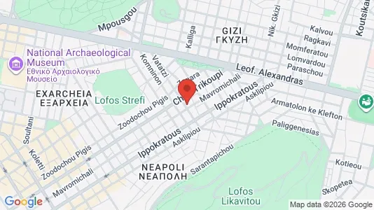 Apartments for rent in Athens Ampelokipoi - Photo from Google Street View