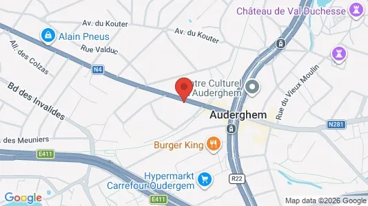 Apartments for rent in Brussels Oudergem - Photo from Google Street View