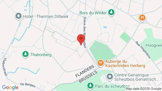 Apartments for rent i Brussels Sint-Agatha-Berchem - kort over placeringen