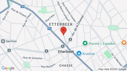 Apartments for rent in Brussels Etterbeek - Photo from Google Street View
