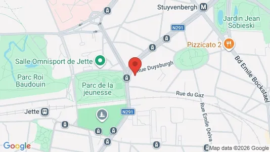 Apartments for rent in Brussels Jette - Photo from Google Street View