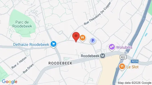 Apartments for rent i Brussels Sint-Lambrechts-Woluwe - kort over placeringen