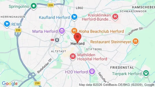 Apartments for rent in Herford - Photo from Google Street View