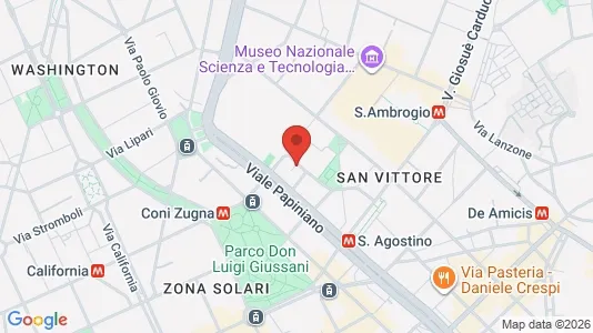 Apartments for rent i Milano Zona 1 - Centro storico - kort over placeringen