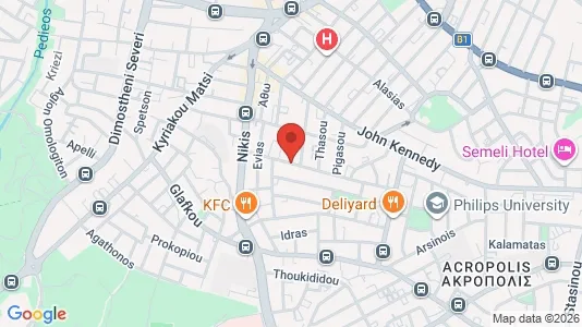 Apartments for rent i Nicosia Lefkosia - kort over placeringen