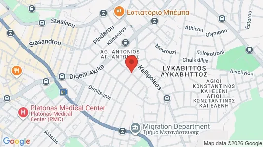 Apartments for rent i Nicosia Lefkosia - kort over placeringen