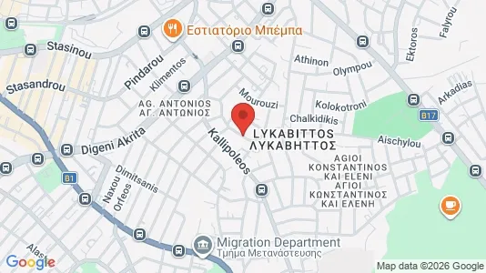 Apartments for rent i Nicosia Lefkosia - kort over placeringen