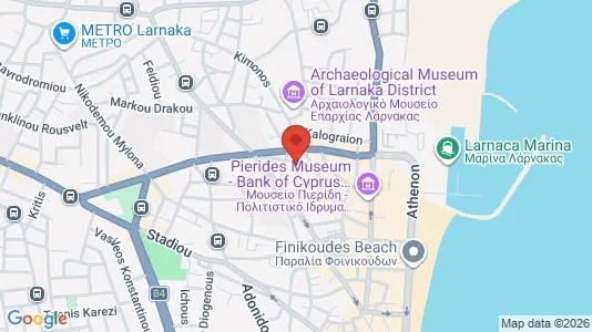 Apartments for rent in Larnaca - Photo from Google Street View
