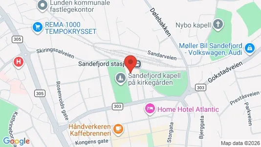 Apartments for rent in Sandefjord - Photo from Google Street View