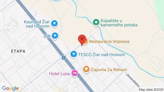 Apartments for rent in Veľký Krtíš - Photo from Google Street View