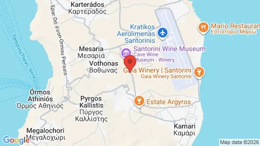Houses for rent in Santorini - Photo from Google Street View