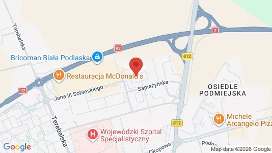 Apartments for rent in Biała Podlaska - Photo from Google Street View