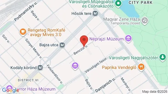 Apartments for rent i Budapest Újpest - kort over placeringen