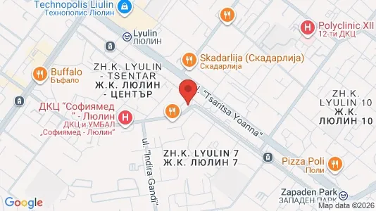 Apartments for rent in Sofia Lyulin - Photo from Google Street View