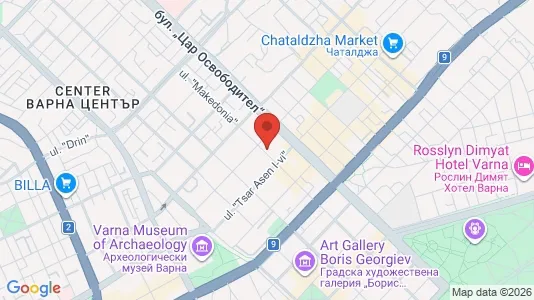 Apartments for rent in Varna Primorski - Photo from Google Street View