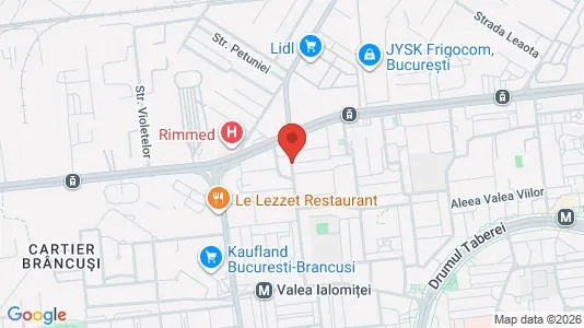 Apartments for rent i Bucharest - Sectorul 6 - kort over placeringen