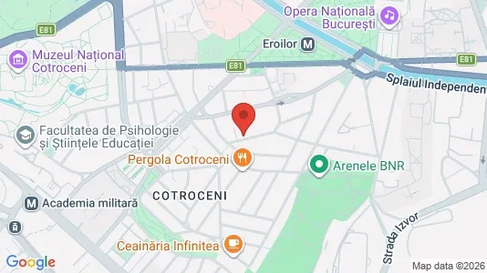 Apartments for rent i Bucharest - Sectorul 5 - kort over placeringen