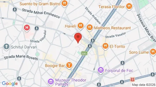 Apartments for rent i Bucharest - Sectorul 3 - kort over placeringen