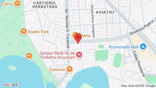 Apartments for rent i Voluntari - kort over placeringen