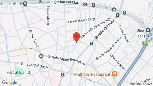 Apartments for rent i Bucharest - Sectorul 2 - kort over placeringen