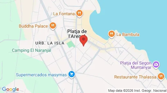 Apartments for rent in Jávea/Xàbia - Photo from Google Street View