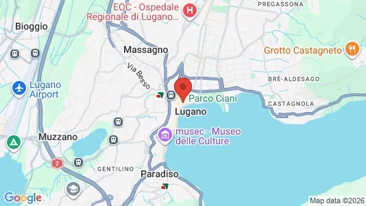 Apartments for rent in Lugano - Photo from Google Street View