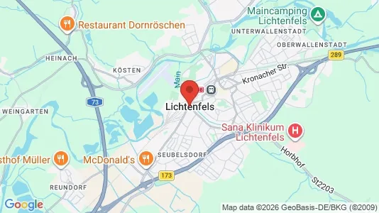 Apartments for rent in Lichtenfels - Photo from Google Street View