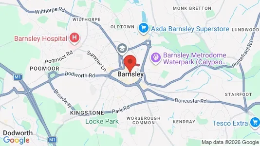 Apartments for rent in Barnsley - South Yorkshire - Photo from Google Street View