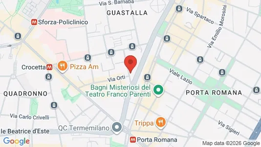 Apartments for rent i Milano Zona 1 - Centro storico - kort over placeringen