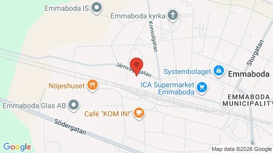 Apartments for rent in Emmaboda - Photo from Google Street View