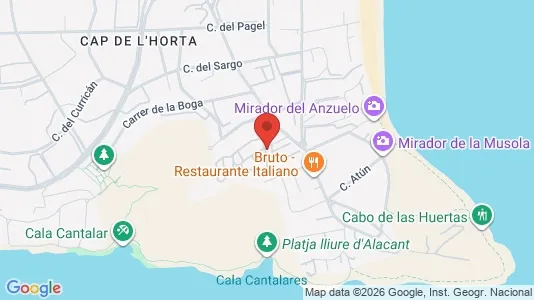 Apartments for rent in Alicante/Alacant - Photo from Google Street View